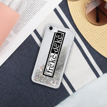Load image into Gallery viewer, Liquid Glitter Phone Case - freke-deke® yin yang logo