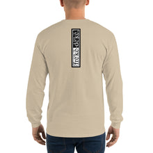 Load image into Gallery viewer, Men’s Long Sleeve Shirt - freke-deke® yin yang logo distressed