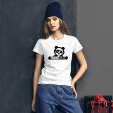 Load image into Gallery viewer, Women's short sleeve t-shirt freke-deke® yin yang panda