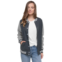 Load image into Gallery viewer, Women's Letterman Jacket freke-deke® yin yang panda