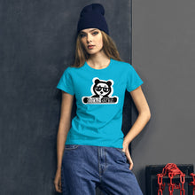 Load image into Gallery viewer, Women's short sleeve t-shirt freke-deke® yin yang panda