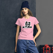 Load image into Gallery viewer, Women's short sleeve t-shirt freke-deke® yin yang panda