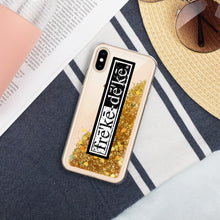 Load image into Gallery viewer, Liquid Glitter Phone Case - freke-deke® yin yang logo