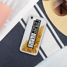 Load image into Gallery viewer, Liquid Glitter Phone Case - freke-deke® yin yang logo
