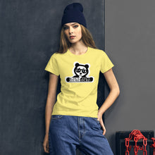 Load image into Gallery viewer, Women's short sleeve t-shirt freke-deke® yin yang panda