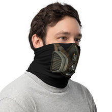 Load image into Gallery viewer, Neck Gaiter - freke-deke® 3 logo on "breather" - black