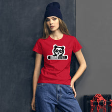 Load image into Gallery viewer, Women's short sleeve t-shirt freke-deke® yin yang panda