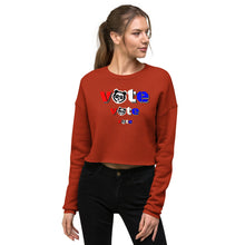 Load image into Gallery viewer, Crop Sweatshirt - vote vote vote