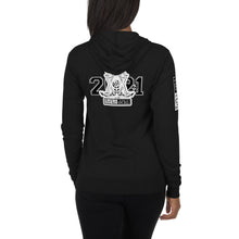 Load image into Gallery viewer, Unisex zip hoodie_freke-deke® 3 logo 2021 with YY Panda