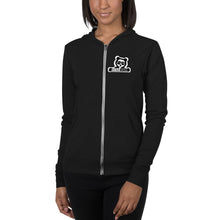 Load image into Gallery viewer, Unisex zip hoodie_freke-deke® 3 logo 2021 with YY Panda