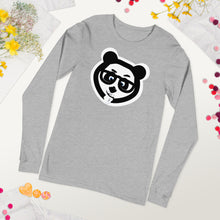 Load image into Gallery viewer, Unisex Long Sleeve Tee freke-deke® YY Panda