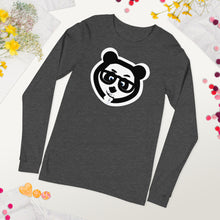 Load image into Gallery viewer, Unisex Long Sleeve Tee freke-deke® YY Panda