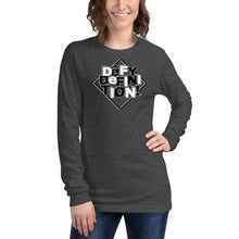 Load image into Gallery viewer, Unisex Long Sleeve Tee DeFY DeFINITION!®