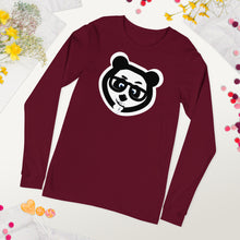 Load image into Gallery viewer, Unisex Long Sleeve Tee freke-deke® YY Panda