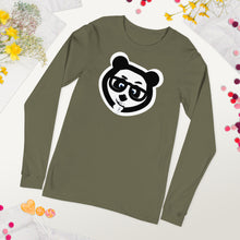 Load image into Gallery viewer, Unisex Long Sleeve Tee freke-deke® YY Panda