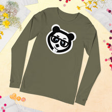 Load image into Gallery viewer, Unisex Long Sleeve Tee freke-deke® YY Panda
