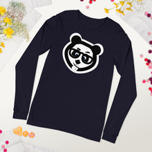Load image into Gallery viewer, Unisex Long Sleeve Tee freke-deke® YY Panda