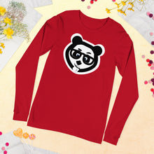 Load image into Gallery viewer, Unisex Long Sleeve Tee freke-deke® YY Panda
