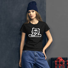 Load image into Gallery viewer, Women&#39;s short sleeve t-shirt freke-deke® yin yang panda
