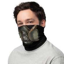 Load image into Gallery viewer, Neck Gaiter - freke-deke® 3 logo on &quot;breather&quot; - black
