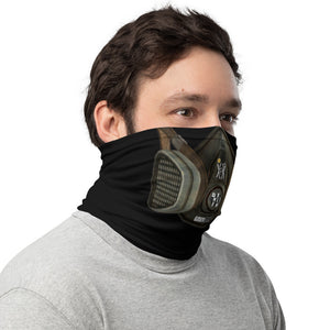 Neck Gaiter - freke-deke® 3 logo on "breather" - black
