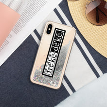 Load image into Gallery viewer, Liquid Glitter Phone Case - freke-deke® yin yang logo
