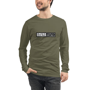Unisex Long Sleeve Tee distressed yin yang freke-deke®