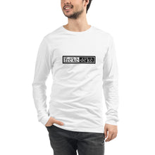 Load image into Gallery viewer, Unisex Long Sleeve Tee distressed yin yang freke-deke®
