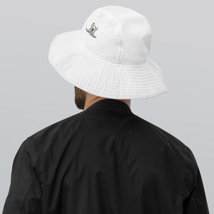 Wide brim bucket hat xox freke-deke people®